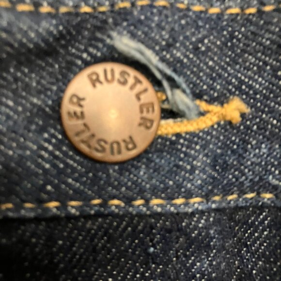 Vintage Rustler Denim Jeans - Picture 6 of 11